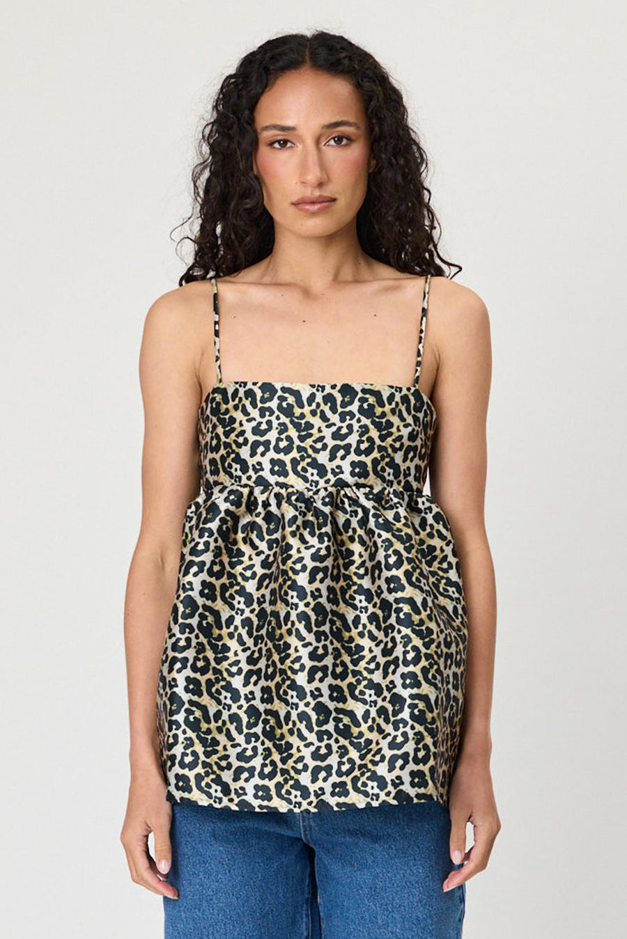 SYDNEY CAMI - LEOPARD