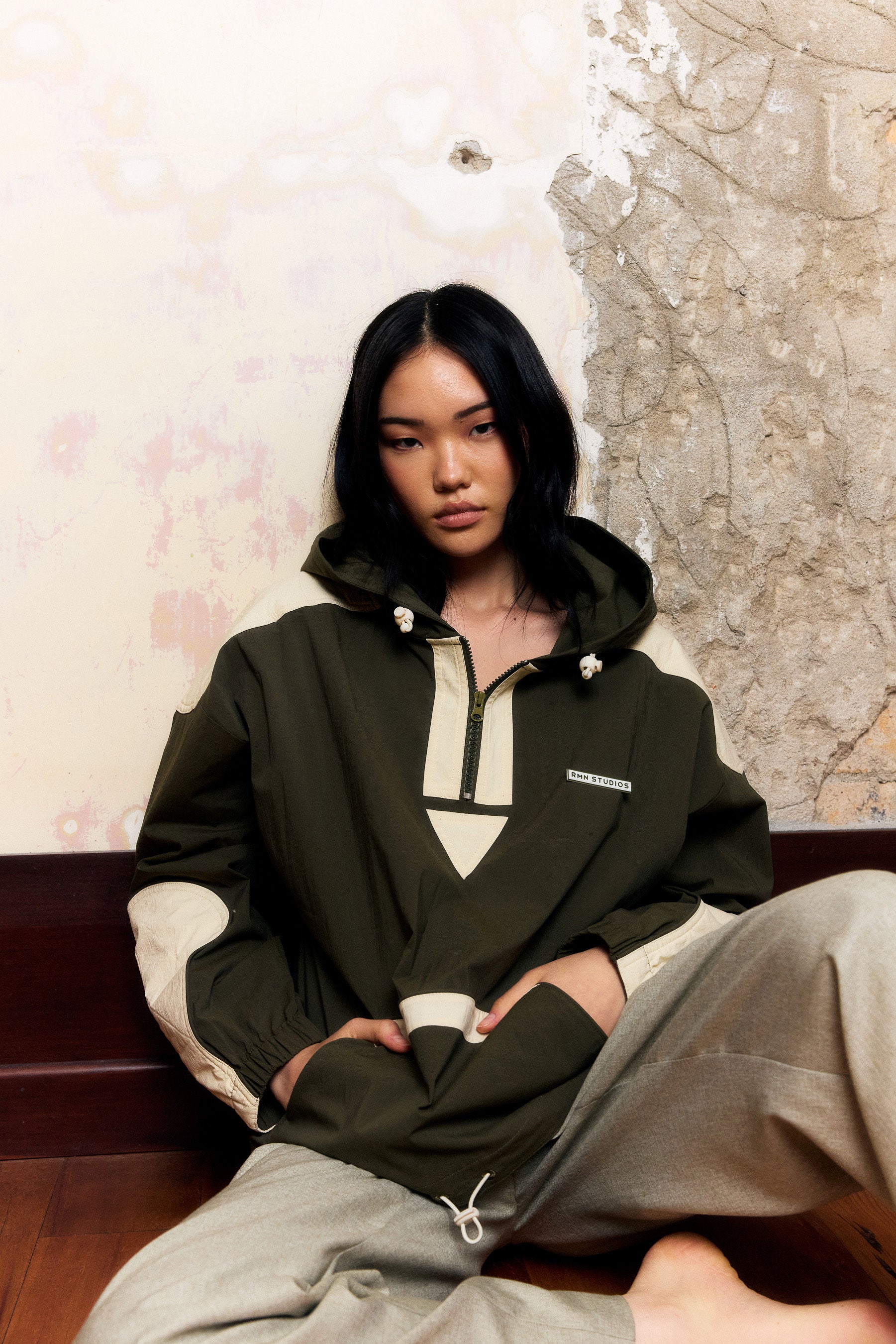 DARCY JACKET - SEAWEED