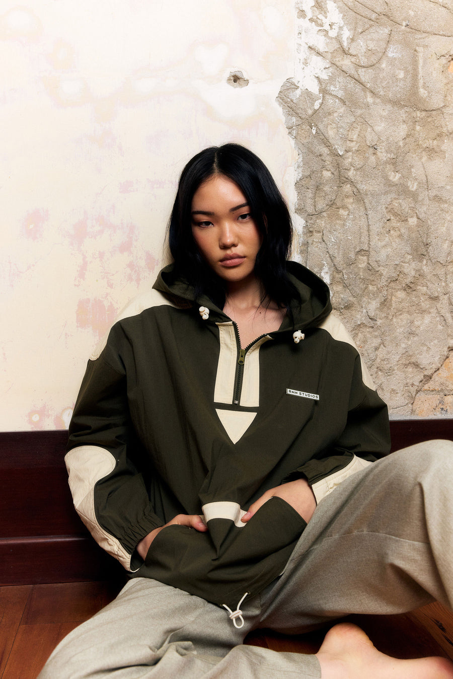 DARCY JACKET - SEAWEED