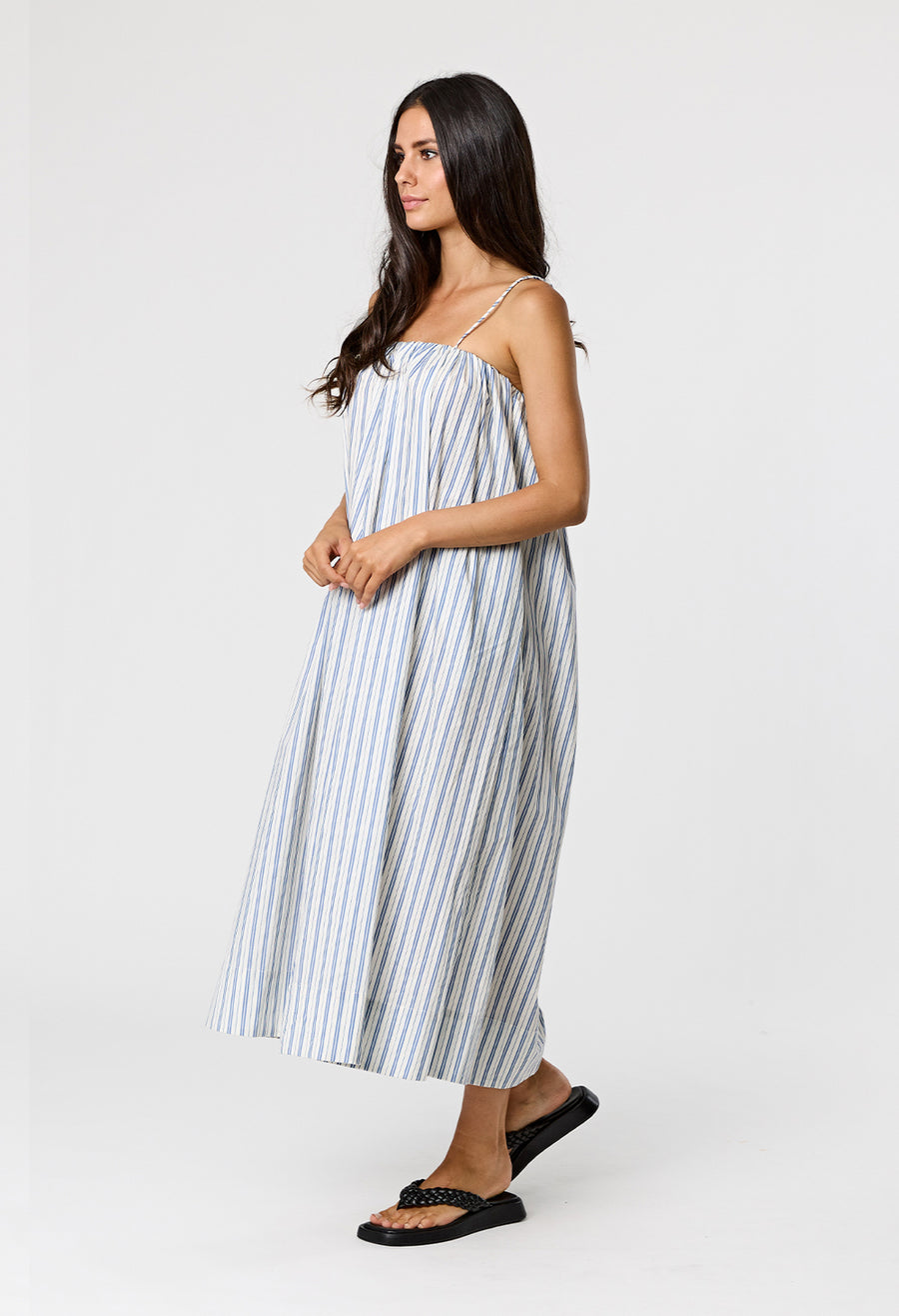 ALVA DRESS  - SEA SIDE STRIPE