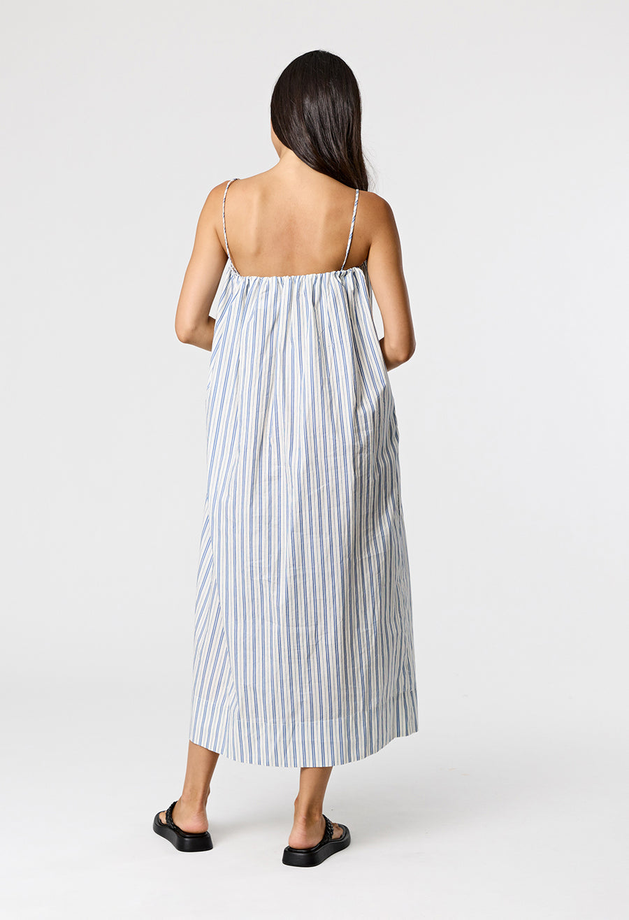 ALVA DRESS  - SEA SIDE STRIPE