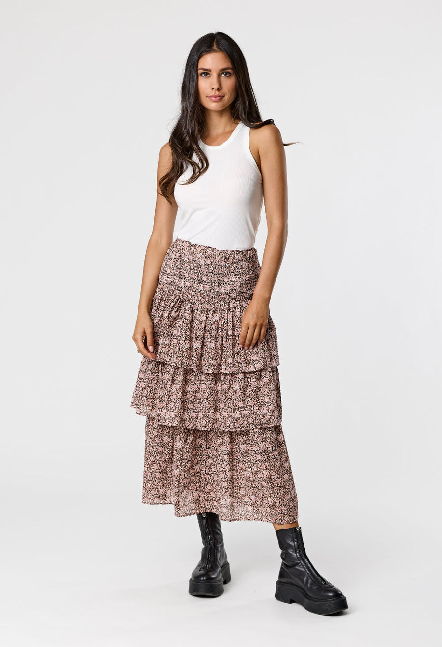 HANNAH SKIRT - NEAPOLITAN PRINT