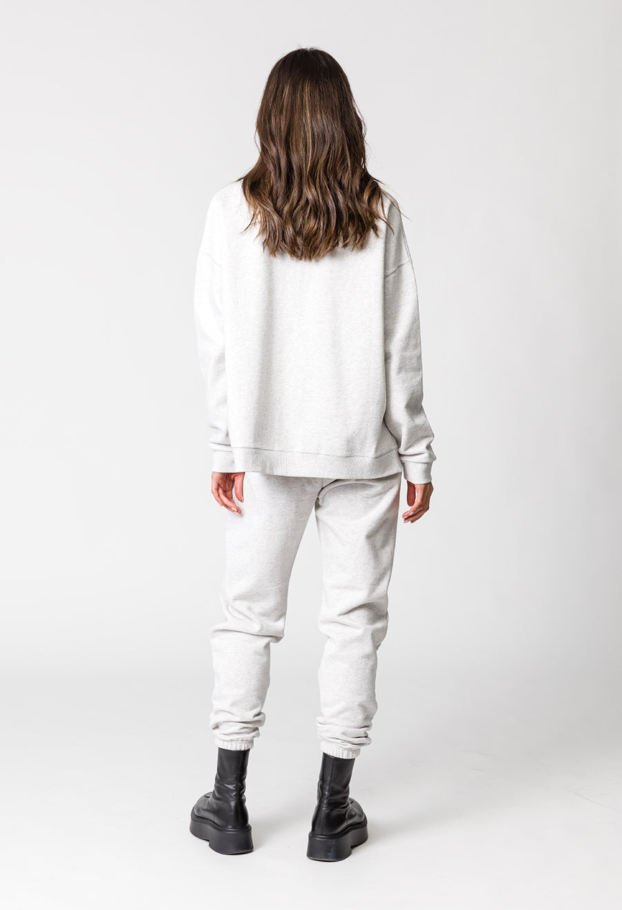 KELLY TRACKPANT - SNOW MARLE