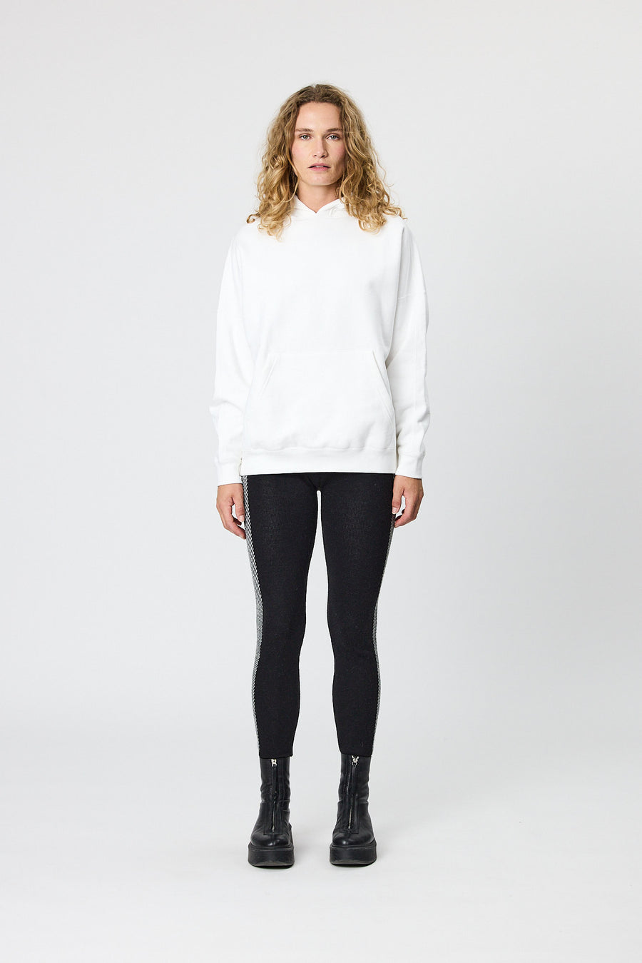 ASPEN LEGGING - BLACK/BONE